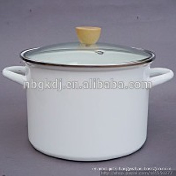 white Enamel High Soup & Stock Pots
 white Enamel High Soup & Stock Pots 